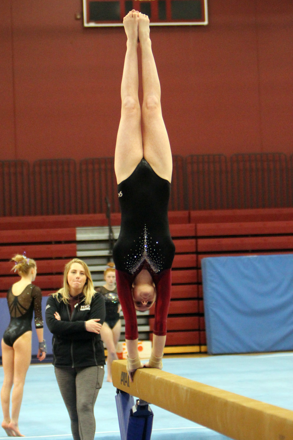 Big Rivers Conference Gymnastics Triangular at Menomonie 1-23-20
